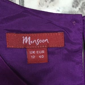 monsoon purple dress